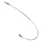 HOLIDYOYO Termopar para Quemador Empotrado de Gas Termopar para Estufa Compatible de Protección contra Apagado de Llama Sensor de Encendido Seguro Accesorio para Estufas y Chimeneas