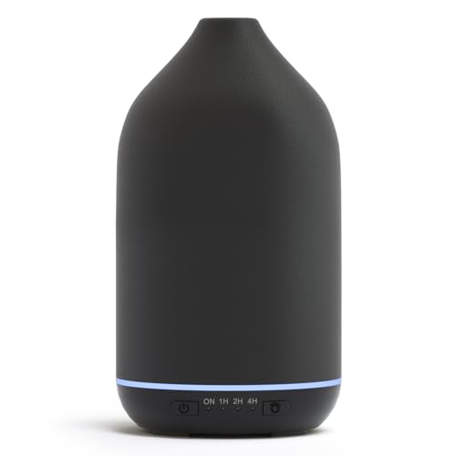 SALKING Diffuseur D'huiles Essentielles, 200ml Céramique Diffuseur Humidificateur, Ultrasonique...