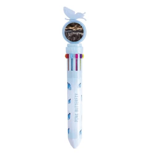 Stylo rétractable multicolore Art déco : fini les trousses surchargées de fournitures scolaires