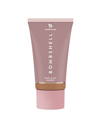 Best Bronze Bombshell Body And Leg Makeup, 3.4 Fl. Oz. (Nc49 Tan Glow) - Full Coverage Foundation And Concealer Makeup To Cover Scars, Bruises, Tattoos, Vitiligo, And More #TOP22