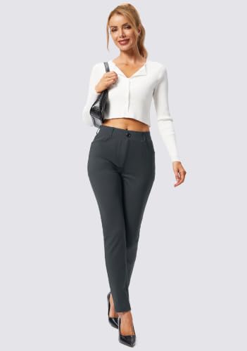 Womens Yoga Dress Pants with Pockets Stretch - image 4