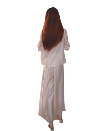 Falda de pantalón culotte con blusa dos piezas holgada cómoda 3