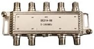 8 way Coaxial Signal Splitter for Analog and Digital TV, 5-1000MHZ, 1 in 8 out