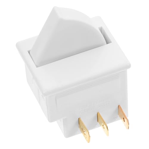 Operitacx Interruptor para Luz de Puerta de Frigorífico Pines Compatible con Múltiples Energético Reemplazo Fácil para Reparación de Electrodomésticos de Cocina