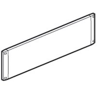 Legrand 046540 plaque obturatrice 3U 19 pouces en métal Soluclip pour baie