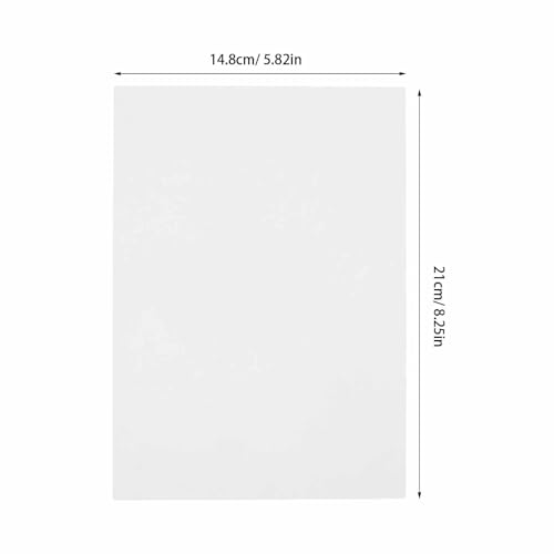 Papier solide et robuste au format A5 CLISPEED de 200 feuilles blanches - 2