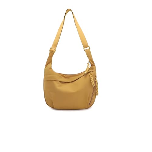 Preferable Crossbody Bag, Preferablen Women's Fashion Plain Color Nylon Crossbody Bag