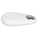 XUMIUZIY Trova Chiavi Wireless Intelligente, Dispositivo Sensore di Allarme Anti-smarrimento per Portafoglio per Animali Domestici, Funzione Selfie con Telecomando per i Viaggiatori (WHITE)
