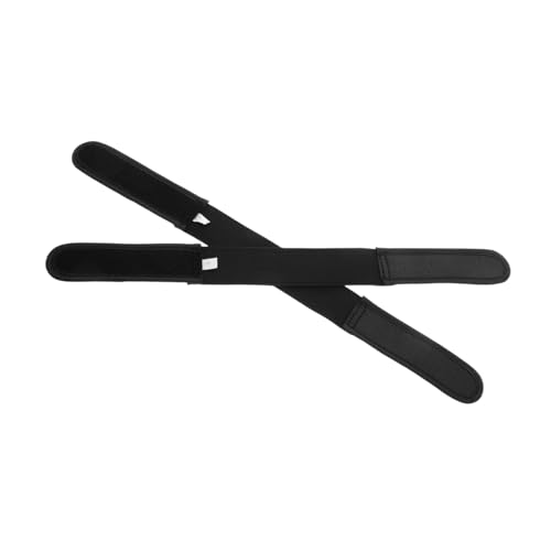 BESPORTBLE 1pair Buckleless Invisible Elastic Belt for Men and Women Hook and Fastener for Comfortable Everyday Wear Jeans and Casual Outfits