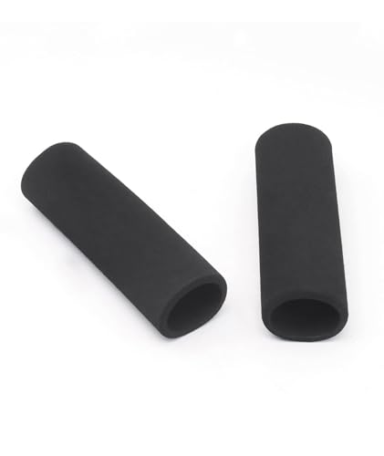 Image of Bike Handle Grip, Soft Grips for Motorcycle Handle, Bike Handle Grip Cover for Hand Fatigue Reduction, Comfortable Non-Slip Cycle Handle Cover, 12cm Length Fits 2.6-3.0cm Handlebars