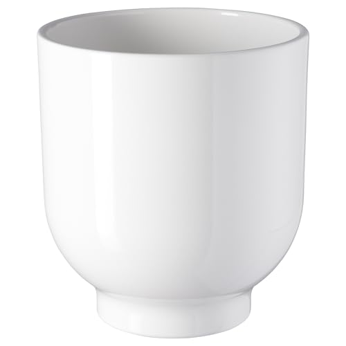 Pot de fleurs 15 cm ProTuning DRÖMSK blanc pour éviter les taches