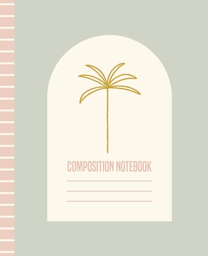 Boho Beach Notebook: 7.5