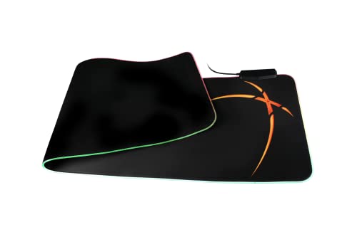 Image of Cosmic Byte Equinox RGB Mousepad with 4 Port USB Hub, 1000x300x4MM (Black)