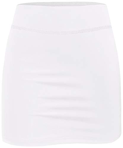 Image of BLEVONH Women Tennis Skirts Inner Shorts Elastic Sports Golf Skorts with Pockets
