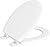 PROFLO PFTSWEC1000WH PROFLO PFTSWEC1000 Round Closed-Front Toilet Seat with Quick Release and Lid White