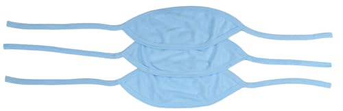 ToBeInStyle Babies' 3 Pack Comfortable Newborn Baby Belly Binder - Blue - One Size