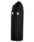 BOCOMAL FR Shirts Flame Resistant Shirt 5.5oz 100% Cotton Black Light Weight CAT2 Fire Retardant Henley Shirts