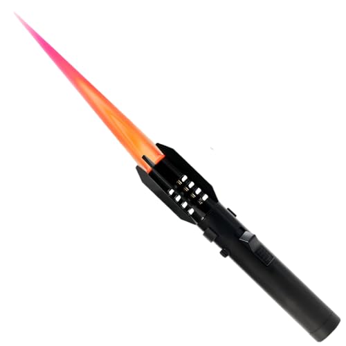 Jet Lighter Torch Lighter Windproof Adjustable Flame for Candles Campfires BBQ Baking Camping Gift