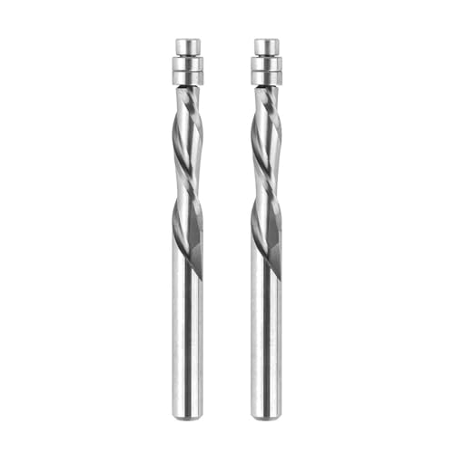 Fraise à défoncer en spirale en carbure SpeTool de 6,35 mm pour des finitions bois haute précision