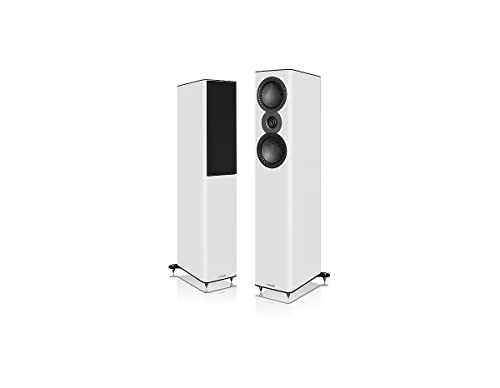Mission QX-3 MkII Pair of Floorstanding Speakers (QX-3 MkII, Lux White)