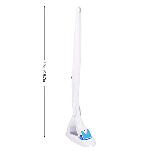 Disposable Toilet Brush, Toilet Cleaning System With Cleaning Cotton Long Handle Toilet Brush Set Washable Toilet Scrub Brush For Bathroom Deep Cleaning #TOP4