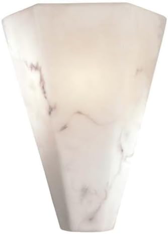 Minka Lavery 333 Lavery Wall Sconce, 1-Light, 60 Total Watts, 9.25-in H x 12.25-in W, Alabaster Dust