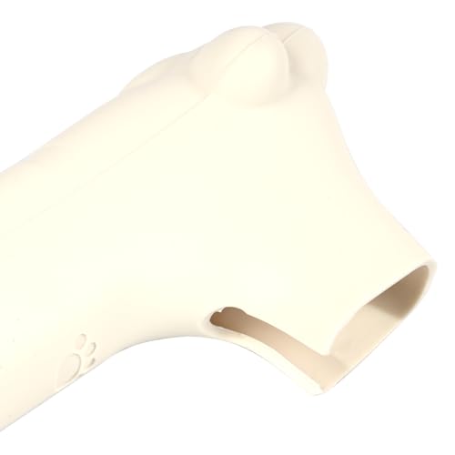 Ieron Türgriffabdeckungen, 2-teilige Türklinkenabdeckungen, Silikon-Türgriff-Handschuhüberzüge, antistatischer Sicherheits-Türklinkenschutz für runde Türhebel, Beige