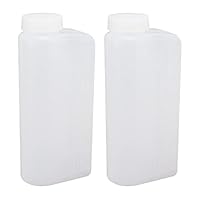 TOPINCN 2 STÜCKE 600 ML 2 Takt Öl Benzin Kraftstoff Mischflasche Professionelle Öl Mischflasche Behälter für Kettensäge Bügelmaschine