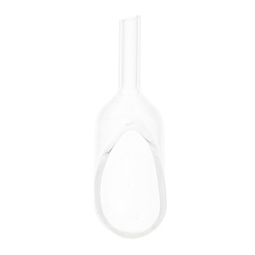 Weighing Spoon Weighing Dish Weighing Scoop Funnel Lab Dish Container Digital Spoon Scale Weighing Tool Digital Measuring Spoon Weighing Plate Weighing Pan Number Glass White