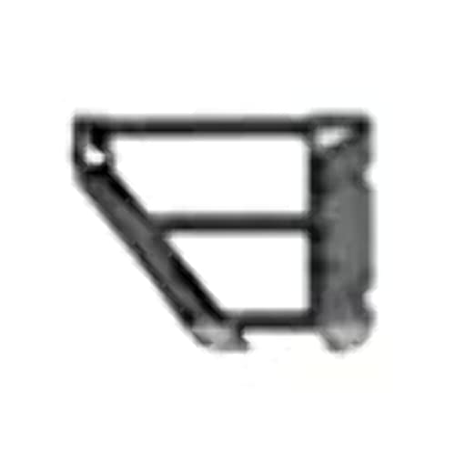 Trailline Tube Doors - Rear | Mild Steel, Textured Black |  | Fits 2018 - 2024 Jeep Wrangler JL, JLU, & Gladiator JT 2-Door or 4-Door - Go Rhino 572602