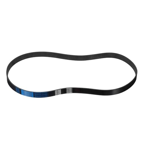QUARKZMAN 6PK1200 Keilrippenriemen 6 Rippen 1200mm Länge x 21mm Breite x 5mm Höhe, EPDM Poly V Riemen Keilriemen Flachriemen Antriebsriemen Zahnriemen Antriebskeilriemen Für Rasenmäher