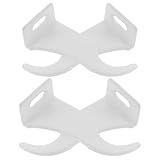 GALPADA 4 Stück Teiliges Heizkörperhaken aus Hochbelastbarem Stahl Langlebige Radiatorhalter für Schwere Heizkörper Einfache Montage ohne Werkzeug Rostfrei und Verformungsbeständig für