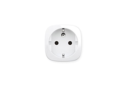Elgato Eve Energy - Sensor inalámbrico de electricidad e interruptor con la tecnología Apple HomeKit, Bluetooth Low Energy, color blanco