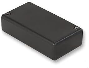 HAMMOND 1551RBK ENCLOSURE, PCB BOX, ABS, BLACK (1 piece)