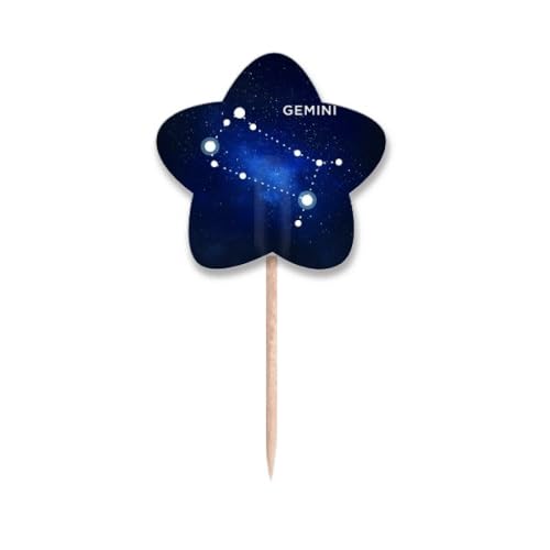 Cure-dents drapeaux constellation Geni pour cupcake décoration - 2