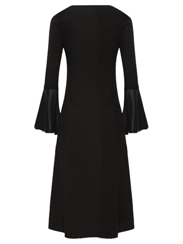 Disfraz infantil medieval renacentista niña vestido largo miniatura 4
