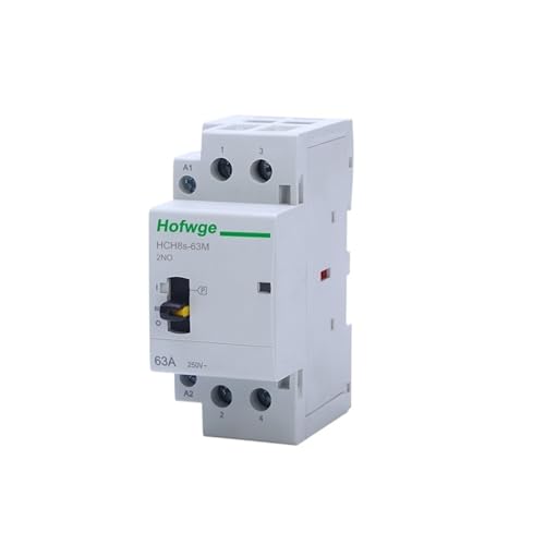 Contacteur modulaire 63A 2NO pour résoudre les surcharges de votre réseau électrique