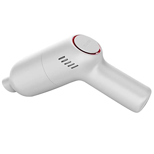 ZDETGU Aspiradora de Mano Inalámbrica para Automóvil y hogar: Removedor de Pelo de Mascotas Portátil con Fuerte Succión y Lavable (White)