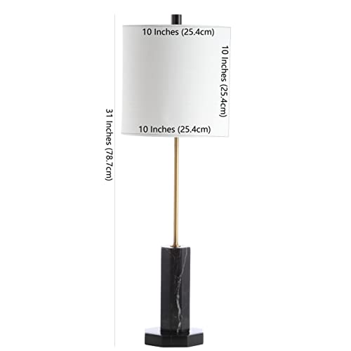 Lámpara de Mesa Negra y Dorada SAFAVIEH 31 pulgadas miniatura 3