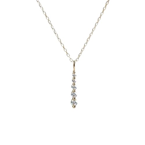 Chaîne clavicule cristaux collier femmes bijoux de mariage légers fins