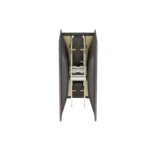 Image of Richelieu | Onward Passage Pocket Door Pull, Rectangular, Oil-Rubbed Bronze