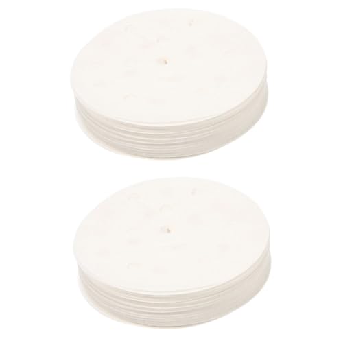 Boulette vapeur papier tapis de vapeur Cabilock blanche maille cuisson 1500u - 4