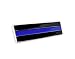 Blue Thin Line Bar Official Police Lapel Pin - USA Proudy Patriotic American Standard