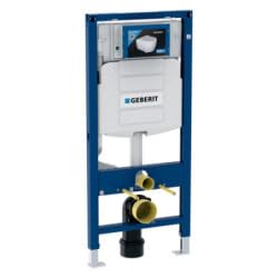 Belvit Hänge WC Komplett Set mit Bidet Funktion, Wand Toilette Schwarz mit Taharet und UP320 Vorwandelement, spülrandlose Keramik, WC Sitz mit Softclose Deckel & Betätigungsplatte Schwarz