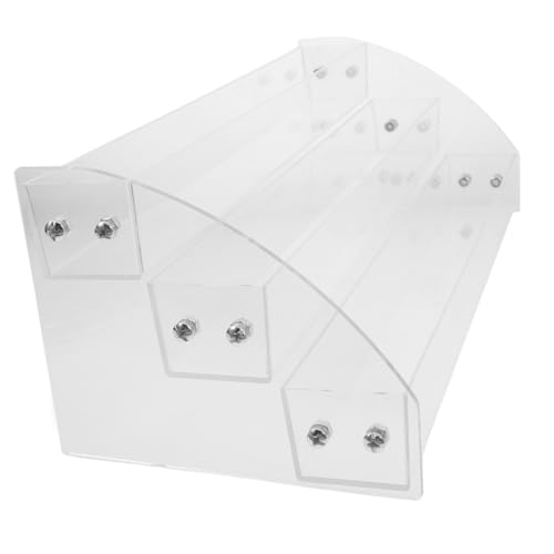 STOBAZA Elegant Organizer Riser Shelf for Cupcake Stand Dresser Vanity Desktop Storage Display Shelves