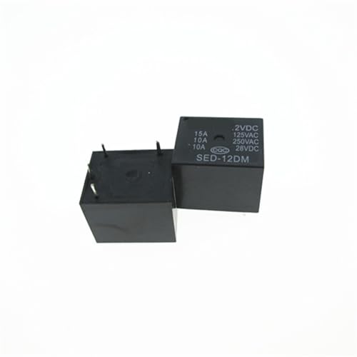 Relé de 12V SED-12DM SED12DM 12VDC 15A interruptor electromagnético de 4PIN