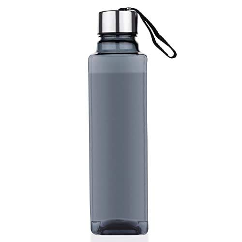 ATEVON Plastic 1000 Ml Water Bottle- Unbreakable & Leak-Proof For Fridge, Office, Sports, School, Gym, Yoga (1 Piece, Multi Color)