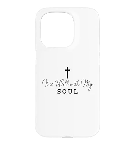 It Is Well With My Soul �N���X�`���������̎��Ə\���� �X�}�z�P�[�X iPhone 15 Pro �p