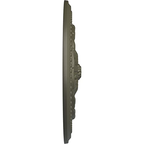 Image of Ekena Millwork CM15CHWHF 15-3 /4 inch x 1-7 /8 inch Chester Ceiling Medallion, Witch Hazel