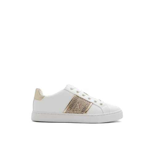 Image of Aldo Womens Phiobe100 White Women Synthetic Sneakers Platform